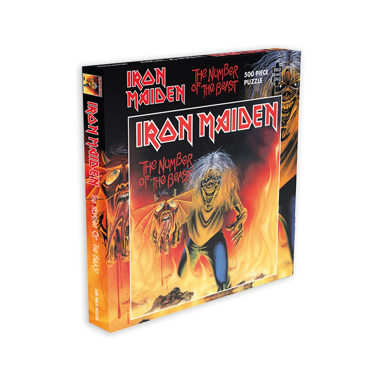 Iron Maiden The Number Of The Beast (Single) (500 Piece Jigsaw Puzzle) – 3 PC PPK