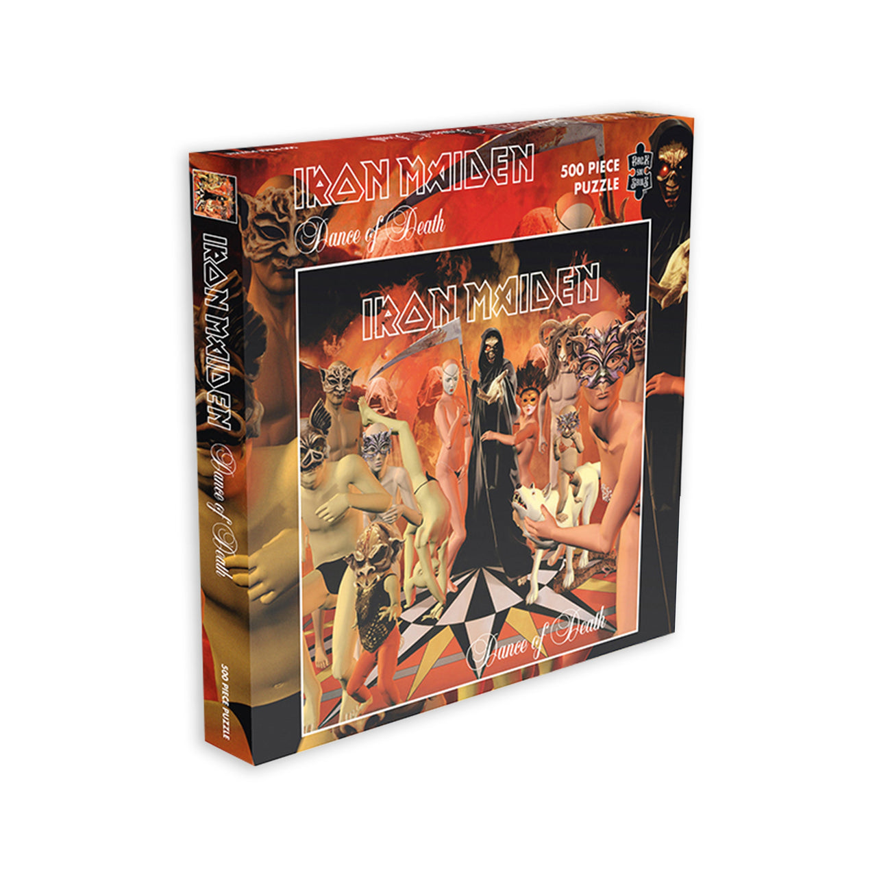 Iron Maiden Dance Of Death (500 Piece Jigsaw Puzzle) – 3 PC PPK