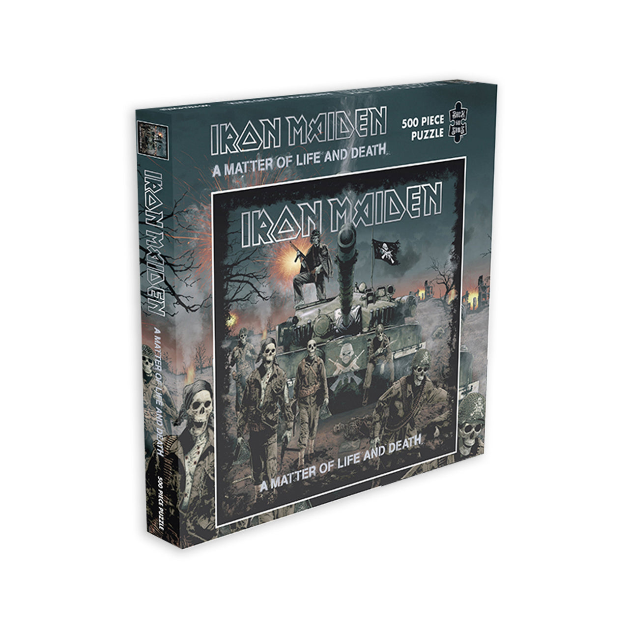 Iron Maiden A Matter Of Life & Death (500 Piece Jigsaw Puzzle) – 3 PC PPK