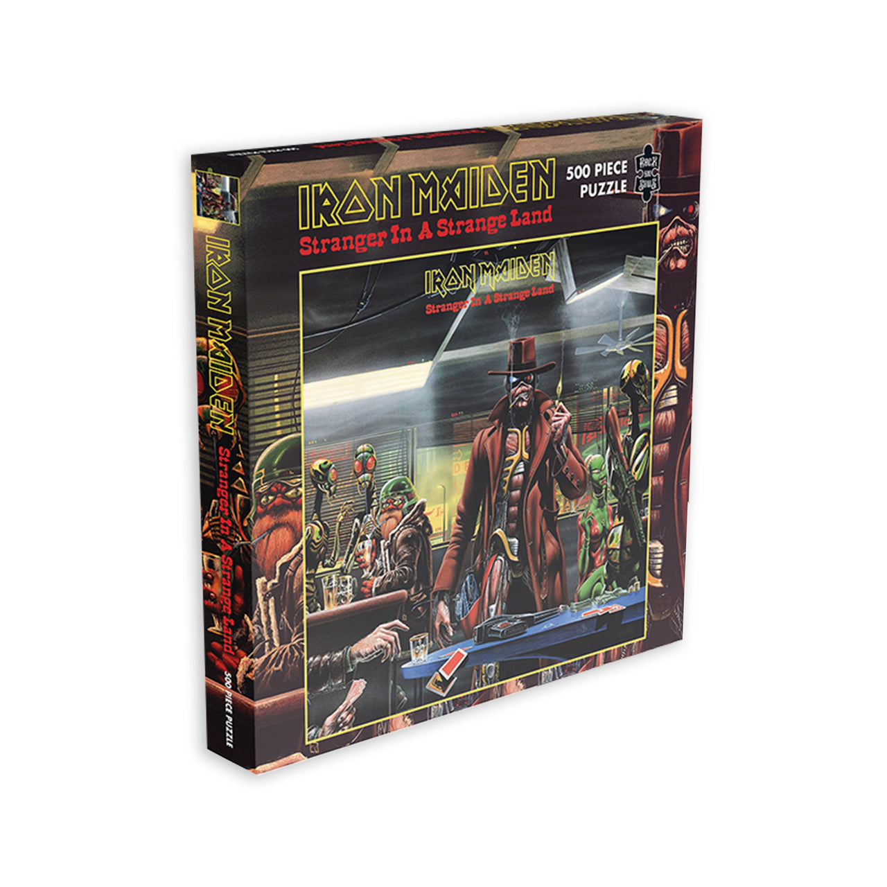 Iron Maiden Stranger In A Strange Land (500 Piece Jigsaw Puzzle) – 3 PC PPK