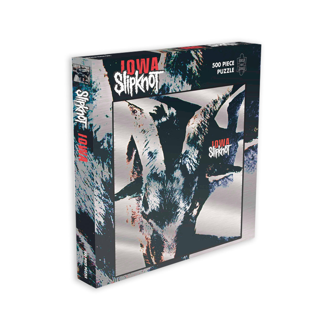 Slipknot Iowa (500 Piece Foil Jigsaw Puzzle) – 3 PC PPK