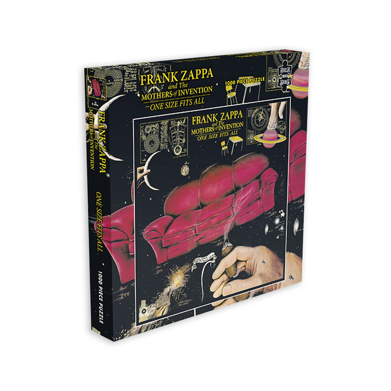 Frank Zappa One Size Fits All (1000 Piece Jigsaw Puzzle) – 3 PC PPK
