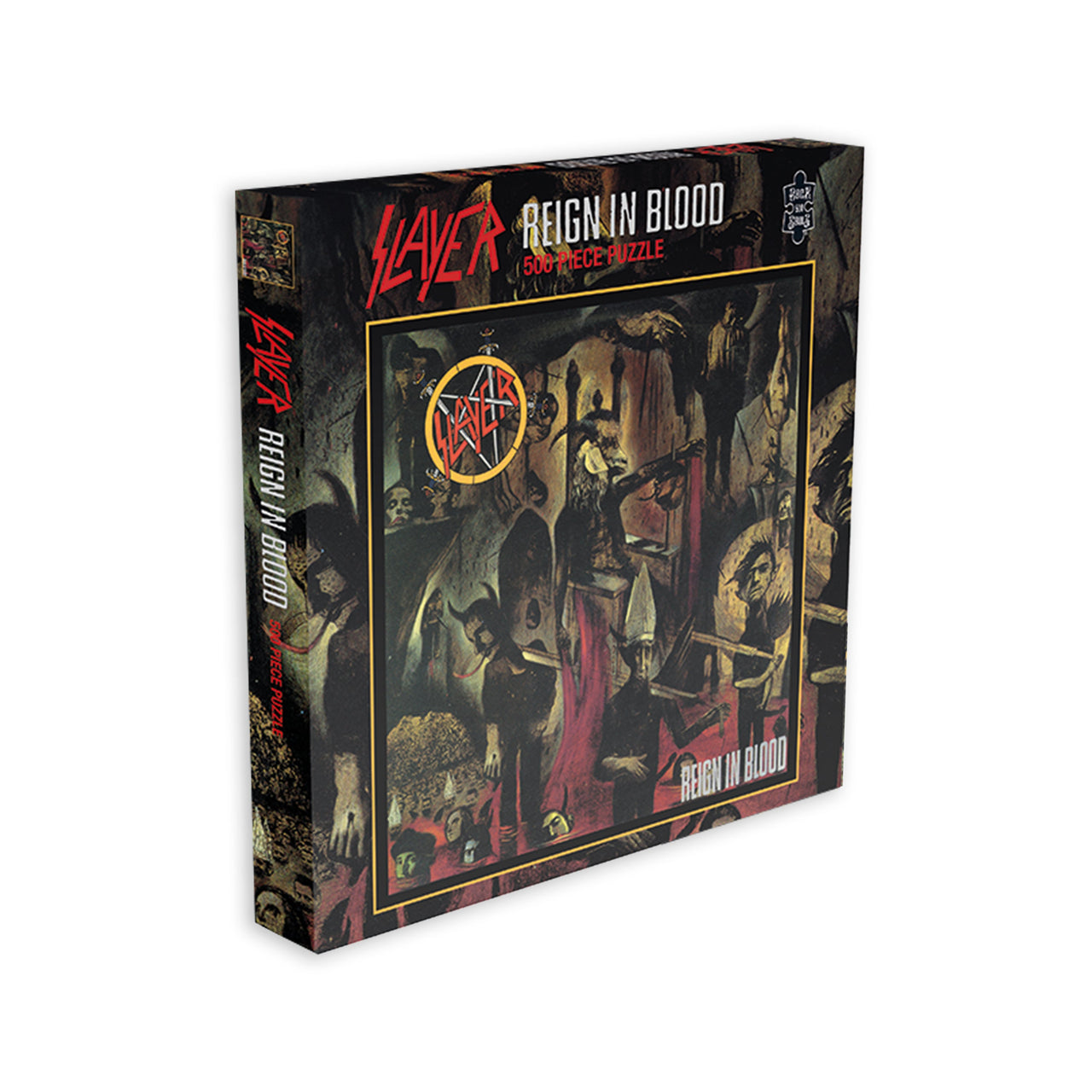 Slayer Reign In Blood (500 Piece Jigsaw Puzzle) – 3 PC PPK