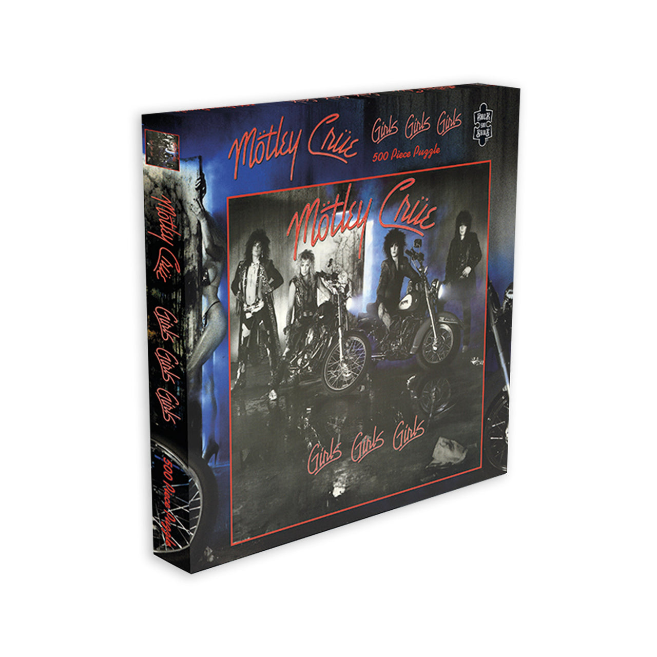 Motley Crue Girls, Girls, Girls (500 Piece Jigsaw Puzzle) – 3 PC PPK