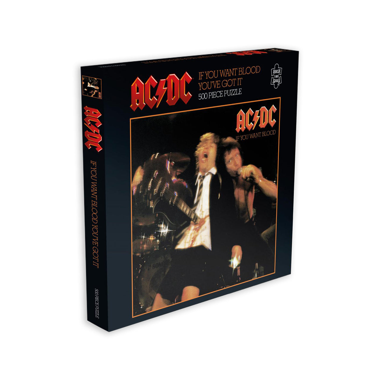 AC/DC If You Want Blood (500 Piece Jigsaw Puzzle) – 3 PC PPK