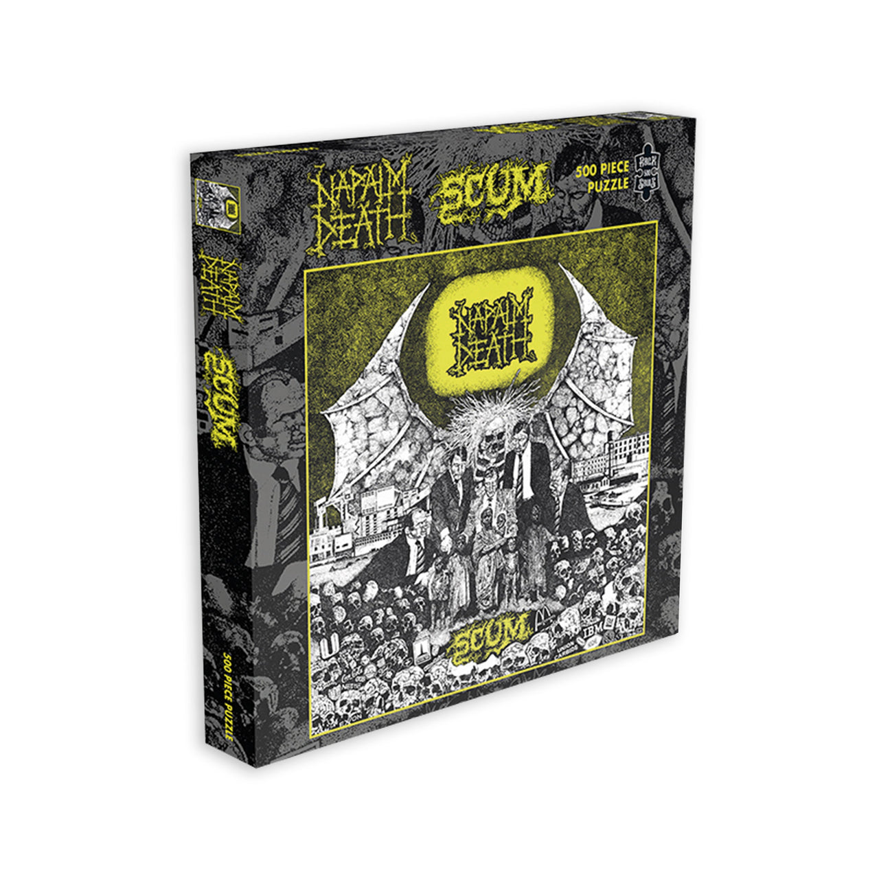 Napalm Death Scum (500 Piece Jigsaw Puzzle) – 3 PC PPK