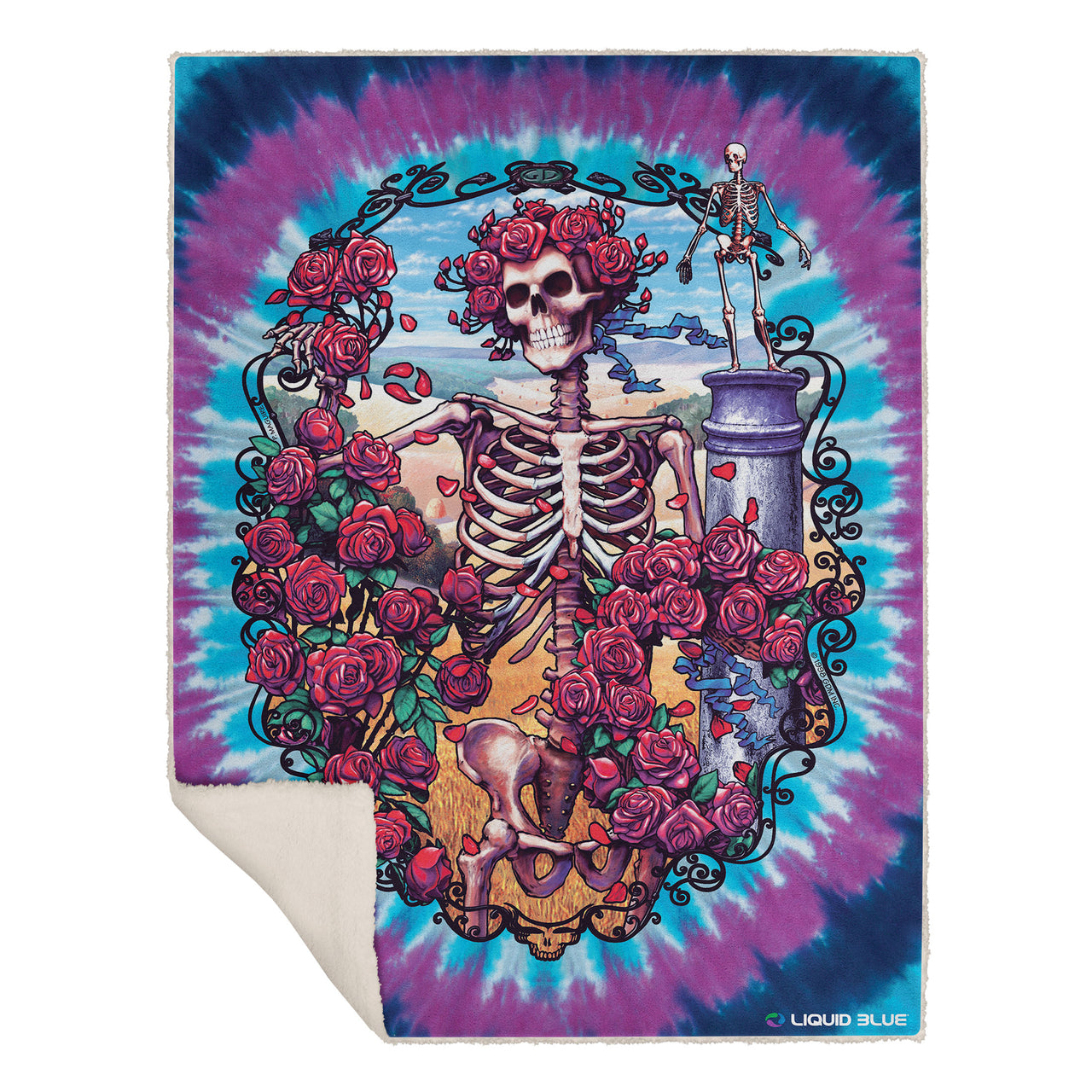 30th Anniversary Fleece Throw Blanket
