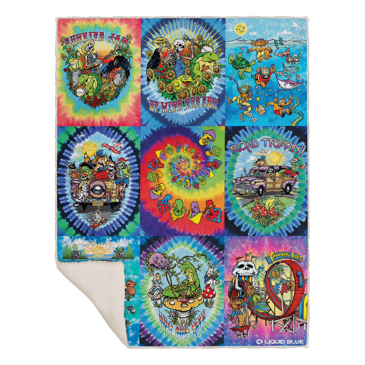 Light Fantasy Collection Fleece Throw Blanket