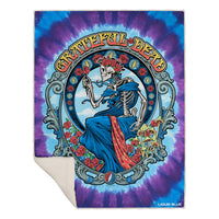 Thumbnail for Vintage Bertha Fleece Throw Blanket