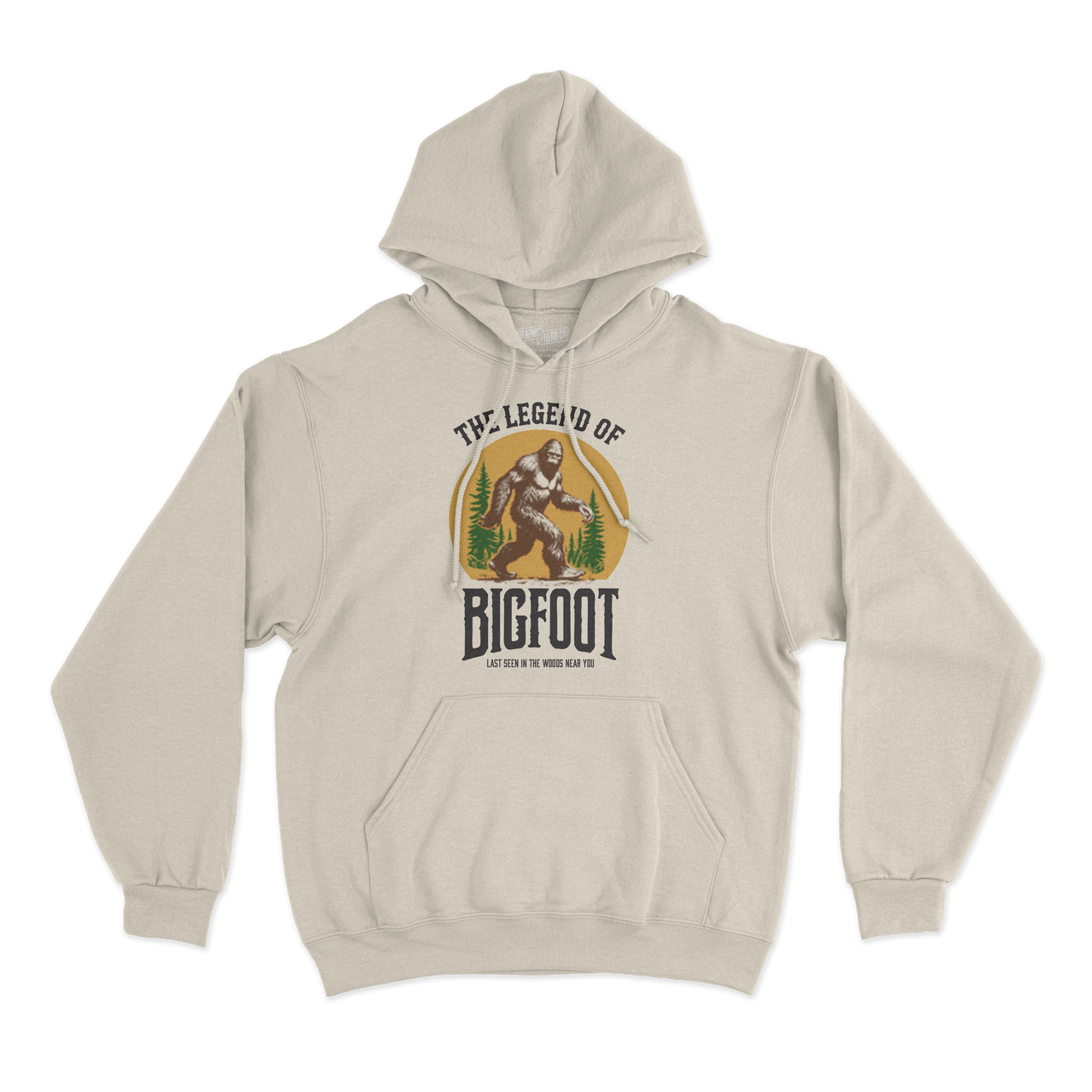 BRIEF INSANITY's The Legend of Bigfoot Hoodie
