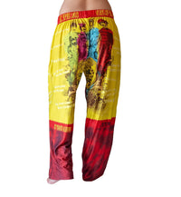 Thumbnail for Waist down photo of model wearing Sgt. Peppers pajama lounge pants back view (white background)