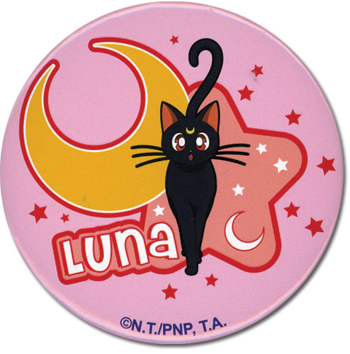 SAILOR MOON - LUNA BUTTON 3"