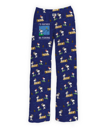 Thumbnail for Snoopy Fishing Lounge Pants