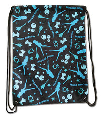 Thumbnail for SAILOR MOON R - SAILOR MERCURY PATTERN DRAWSTRING BAG