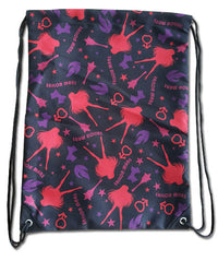 Thumbnail for SAILOR MOON R - SAILOR MARS PATTERN DRAWSTRING BAG