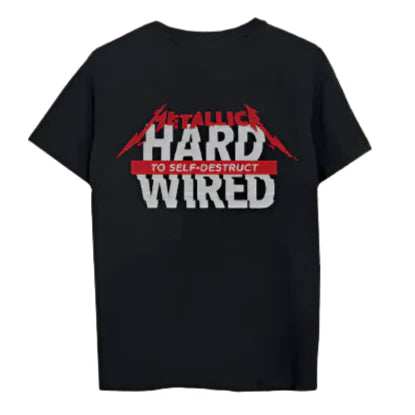 Metallica "Hard Wired to Self Destruct" Black Tee