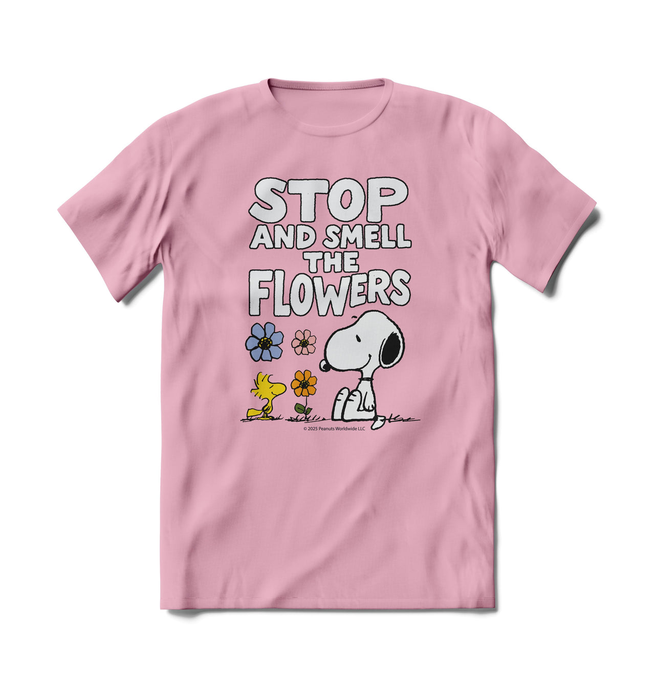 Snoopy Smell the Flowers T-Shirt