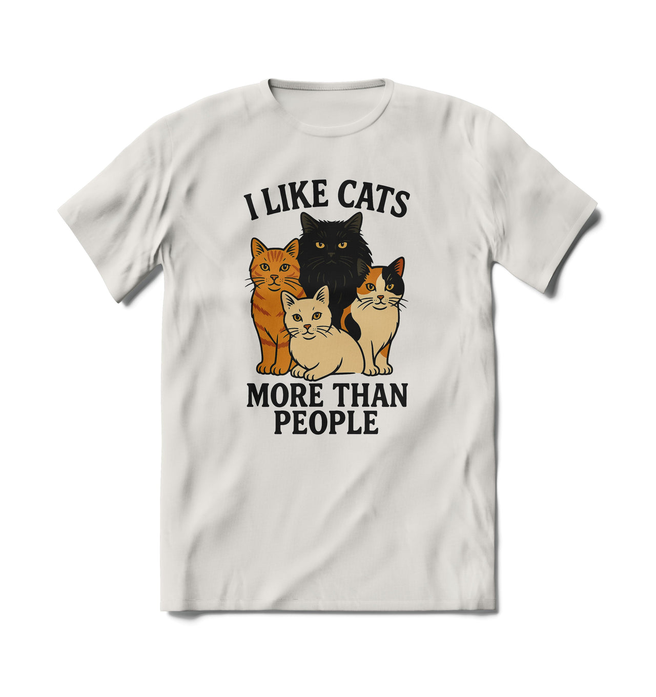 I Like Cats More Than People Shirt