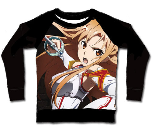SWORD ART ONLINE- ATTACKING ASUNA 3/4 SLEEVE JRS T- SHIRT