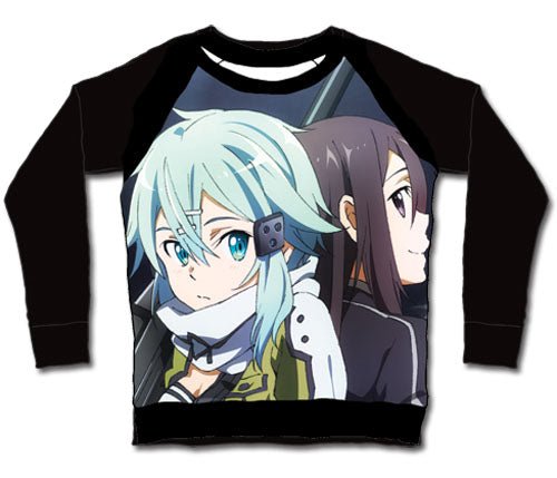 SWORD ART ONLINE II- KRITO & SINON 1/4 SLEEVE T-SHIRT