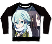 Thumbnail for SWORD ART ONLINE II- KRITO & SINON 1/4 SLEEVE T-SHIRT