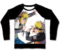 Thumbnail for NARUTO SHIPPUDEN- NARUTO & YONDAIME LONG SLEEVE JRS T-SHIRT
