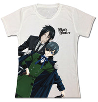 Thumbnail for BLACK BUTLER - SEBASTIAN PUT COAT ON CIEL'S SHOULDER JRS T-SHIRT