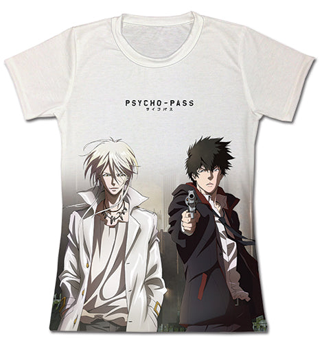 PSYCHO PASS- SHINYA VS MAKISHIMA JRS SUBLIMATION T-SHIRT