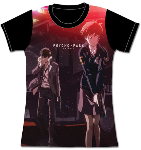 PSYCHO PASS- SHINYA AND AKANE JRS T-SHIRT