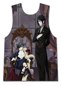 Thumbnail for BLACK BUTLER - SEBASTIAN & CIEL MUSCLE SHIRT