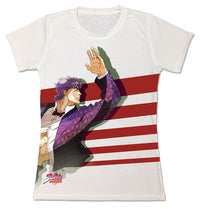 Thumbnail for JOJO'S BIZARRE ADVANTURE - JONATHAN RED STRIPES SUBLIMATION JRS T-SHIRT