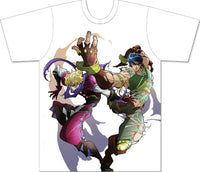 Thumbnail for JOJO'S BIZARRE ADVANTURE- JONATHAN & DIO FLAMES SUBLIMATION MEN T-SHIRT