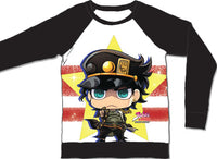 Thumbnail for JOJO'S BIZARRE ADVANTURE- JOTARO LONG SLEEVE RAGLAN