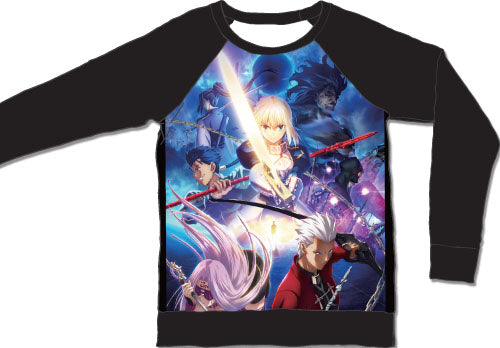 FATESTAY NIGHT- GROUP SUBLIMATION LONG SLEEVE RAGLAN