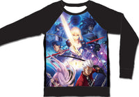 Thumbnail for FATESTAY NIGHT- GROUP SUBLIMATION LONG SLEEVE RAGLAN