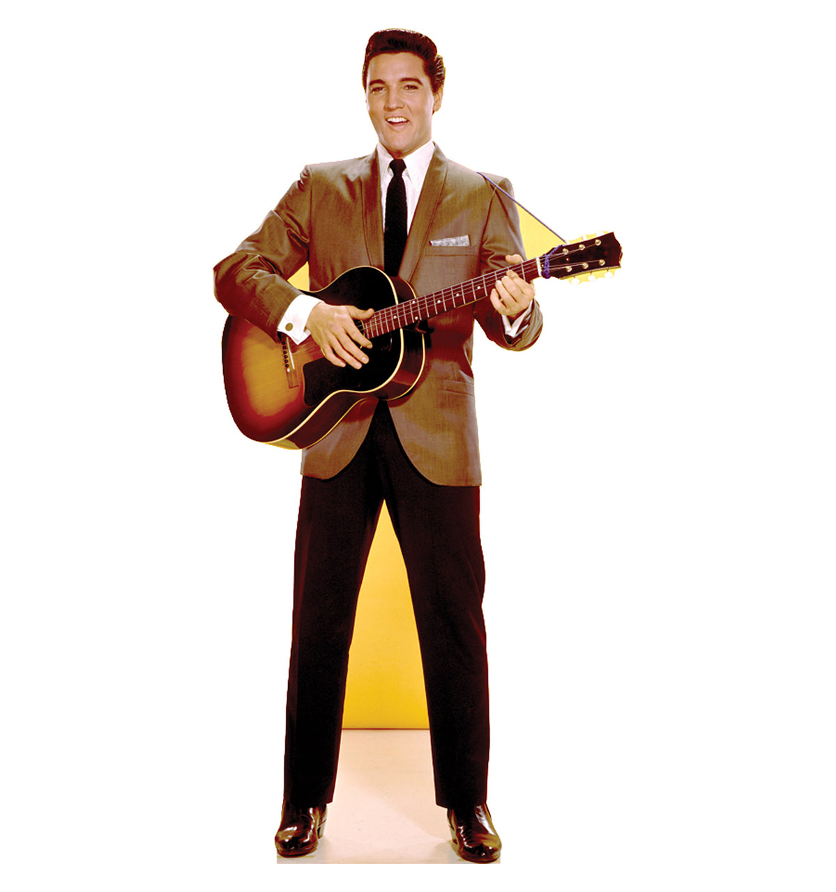 Life-size Elvis Sports coat Guitar Cardboard Cutout
