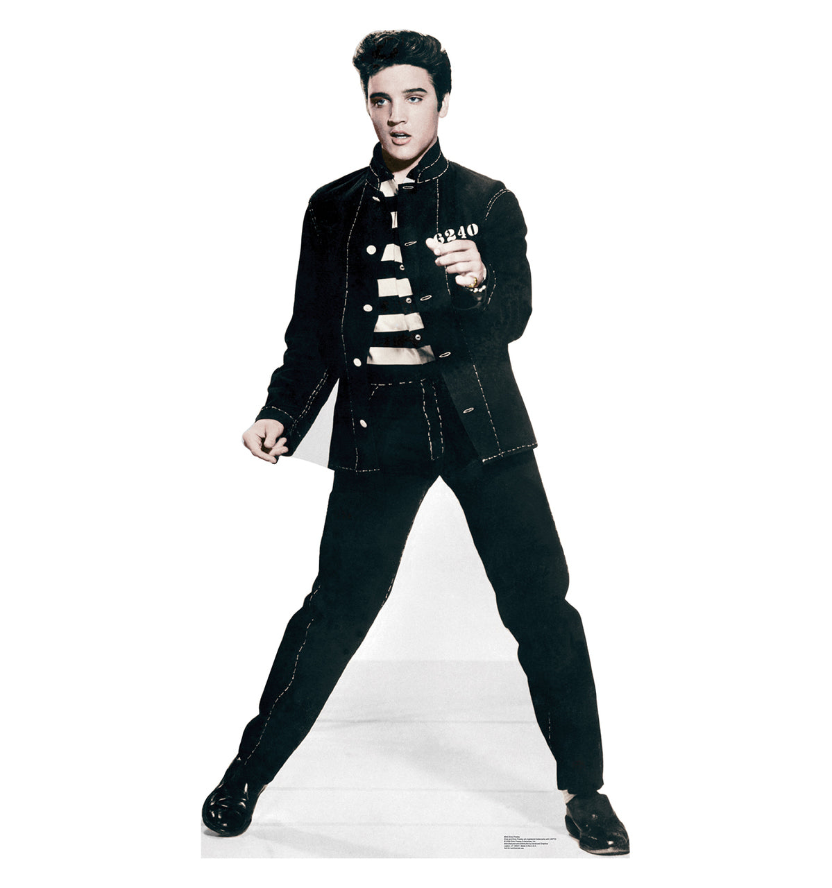 Life-size Elvis Presley Jailhouse Rock Cardboard Cutout