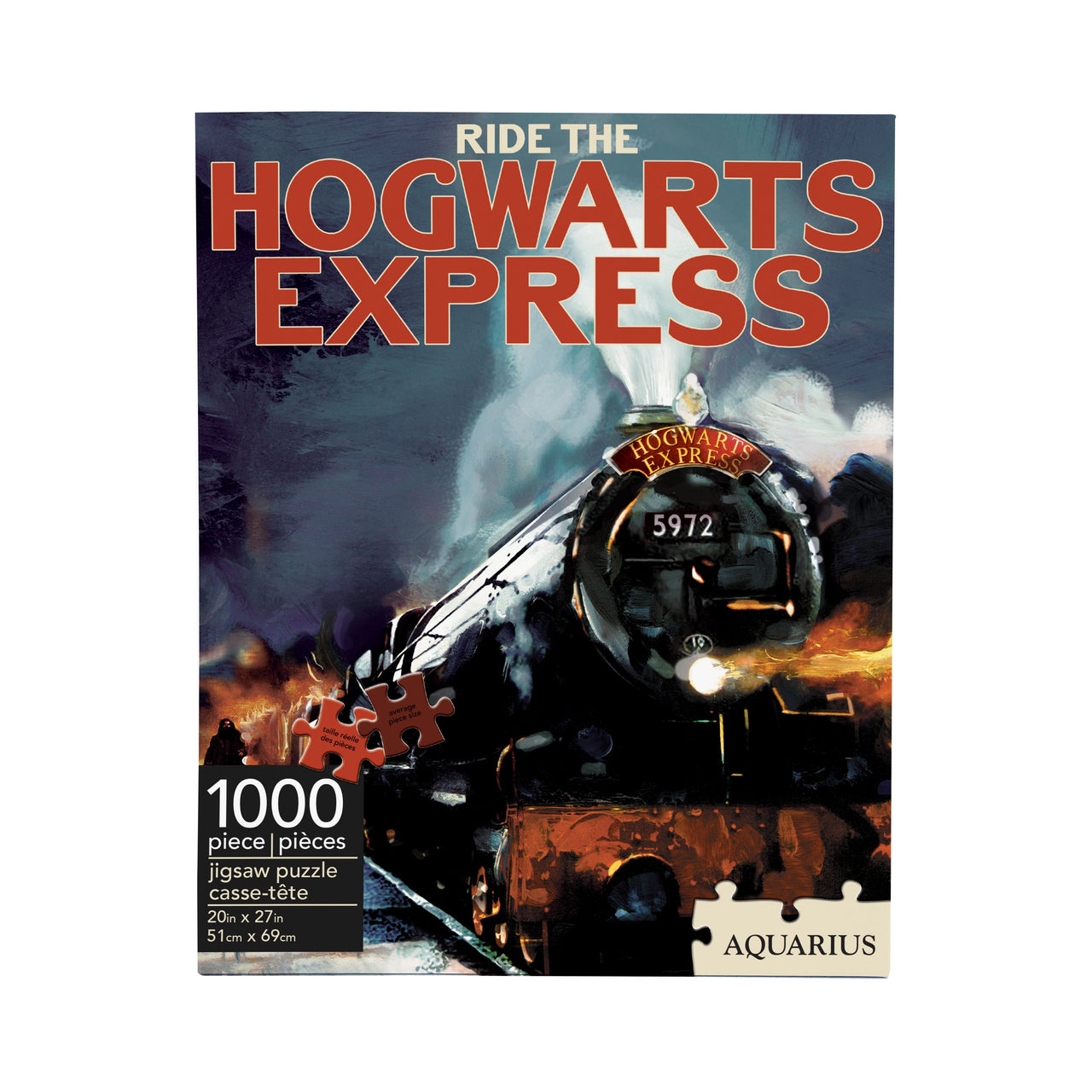 Harry Potter Hogwarts Express 1000 Piece Jigsaw Puzzle – 3 PC PPK