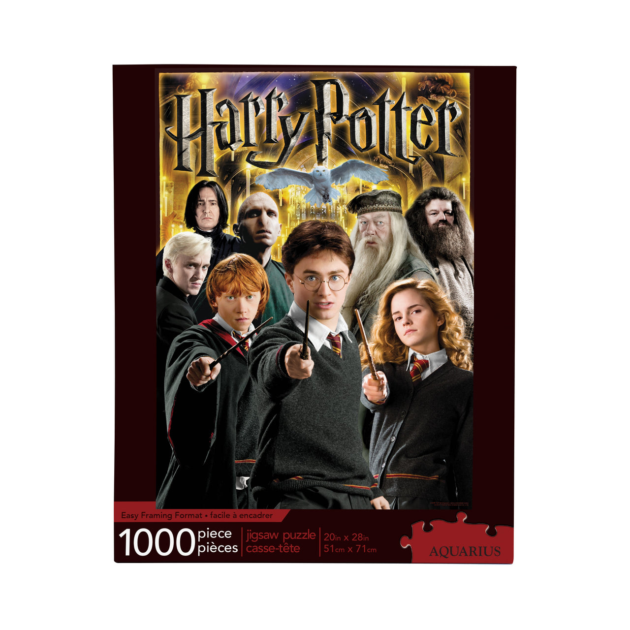 Harry Potter Collage 1000 Piece Jigsaw Puzzle – 3 PC PPK