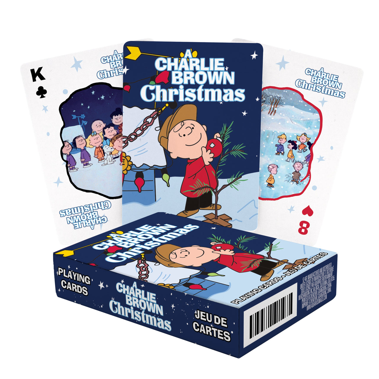 Peanuts Charlie Brown Christmas Playing Cards – 6 PC PPK