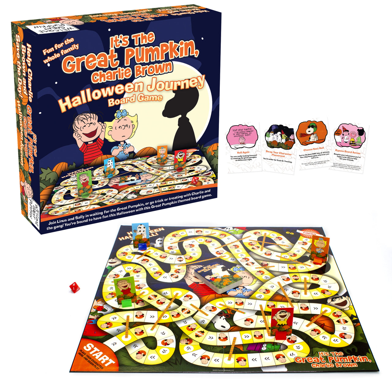 Peanuts Great Pumpkin Board Game – 3 PC PPK