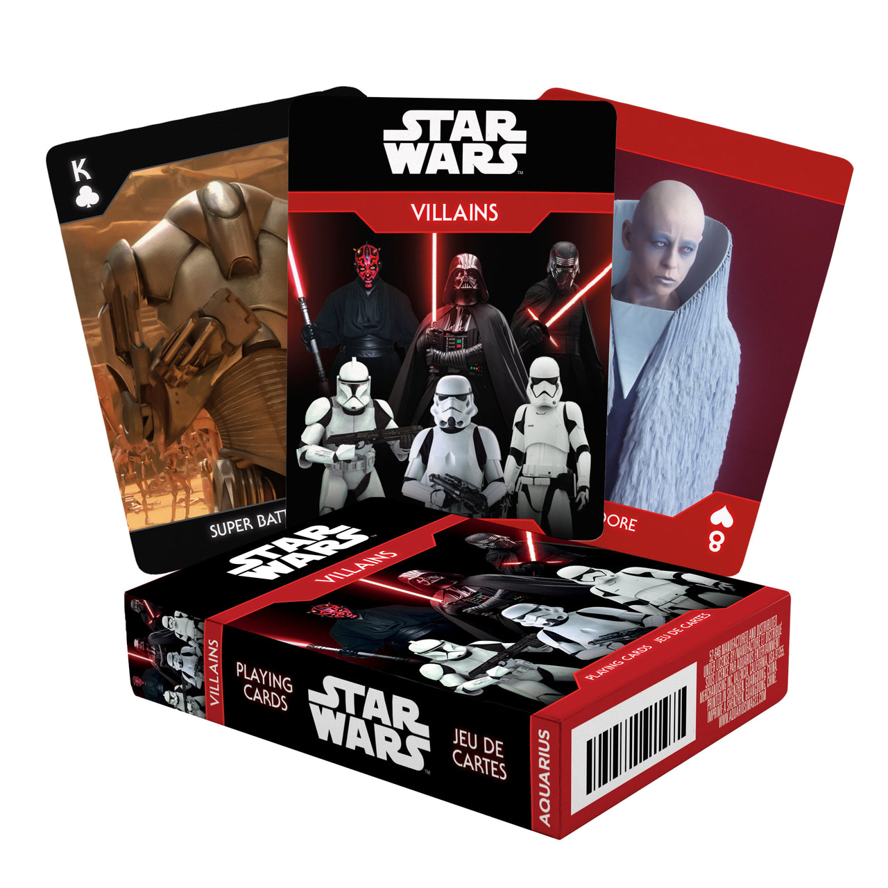 Star Wars Villains Playing Cards – 6 PC PPK