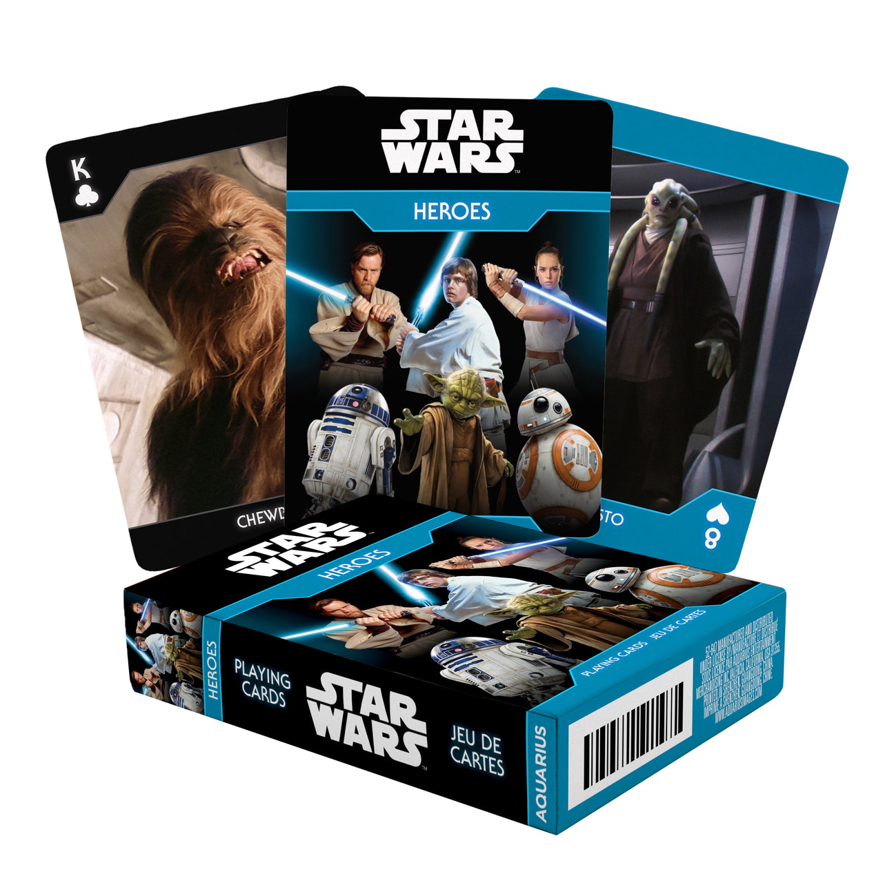Star Wars Heroes Playing Cards – 6 PC PPK