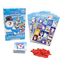 Thumbnail for Frosty Family Bingo Game – 6 PC PPK