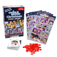 Thumbnail for Peanuts Charlie Brown Christmas Family Bingo Game – 6 PC PPK