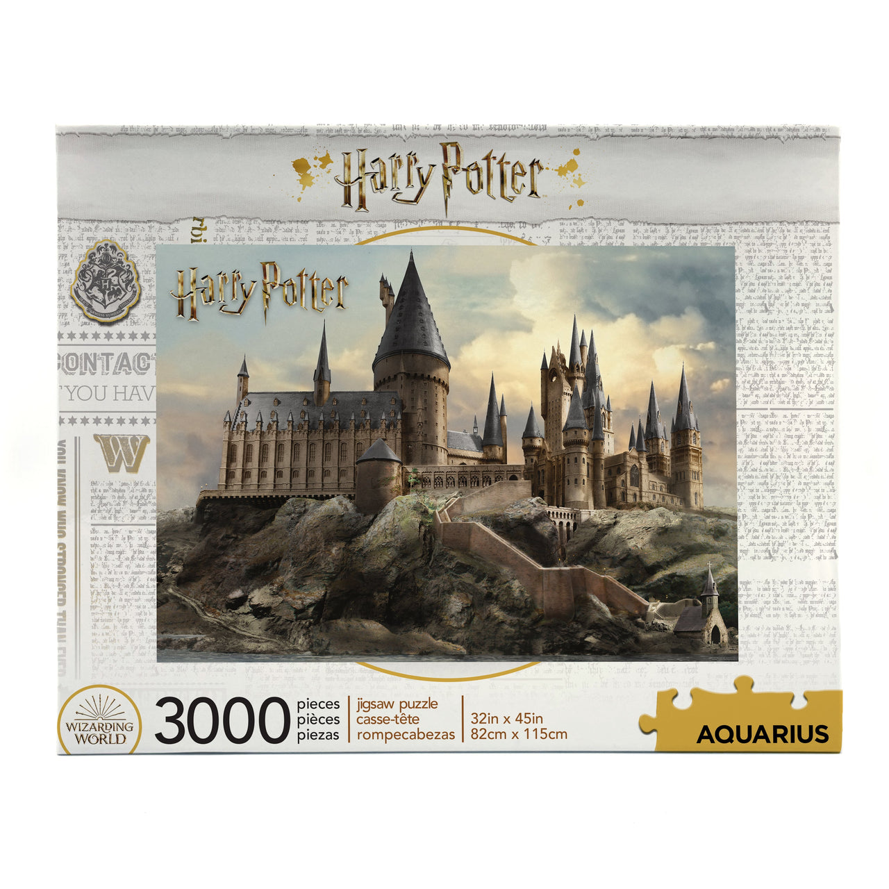 Harry Potter Hogwarts 3000 Piece Jigsaw Puzzle – 3 PC PPK