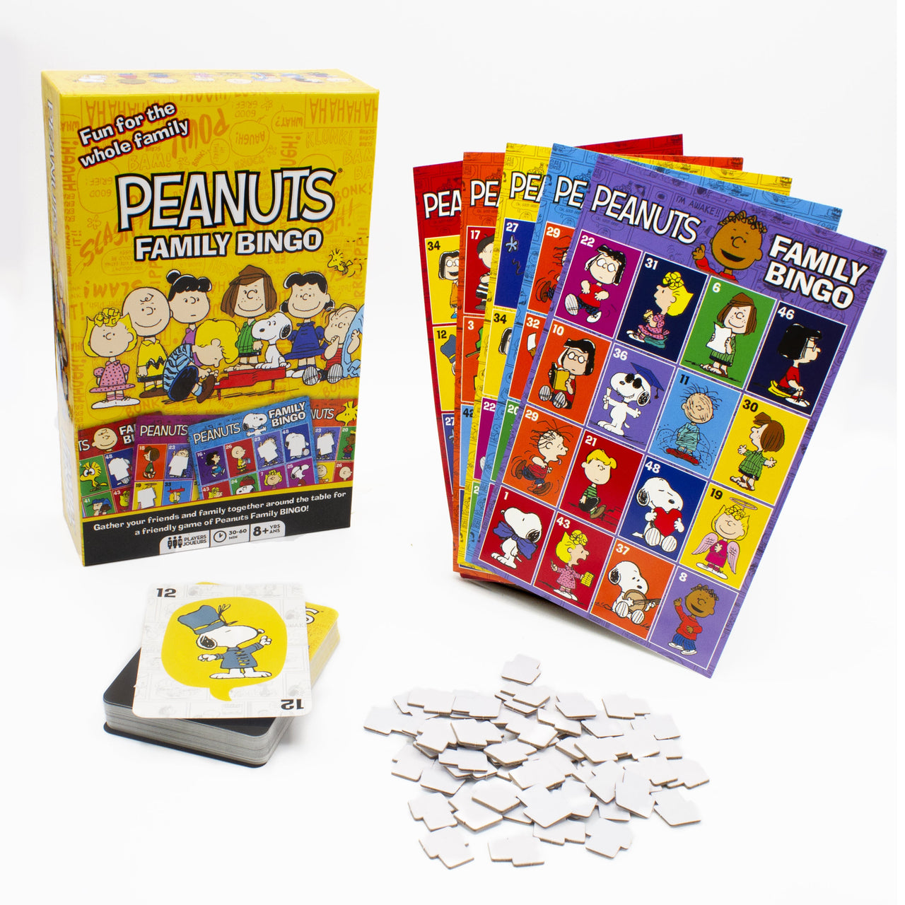 Peanuts Family Bingo Game – 6 PC PPK