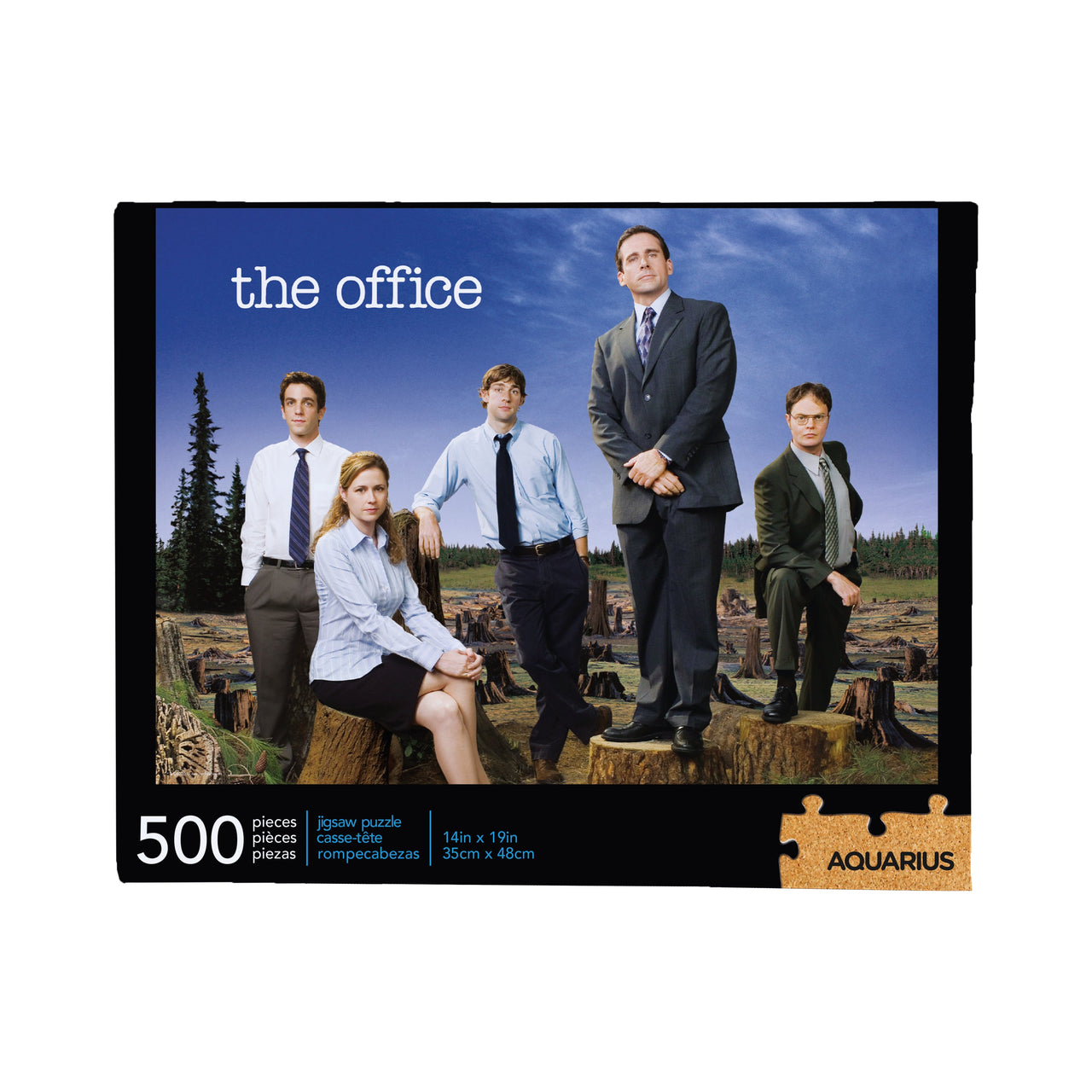 The Office Forest 500 Piece Jigsaw Puzzle – 3 PC PPK