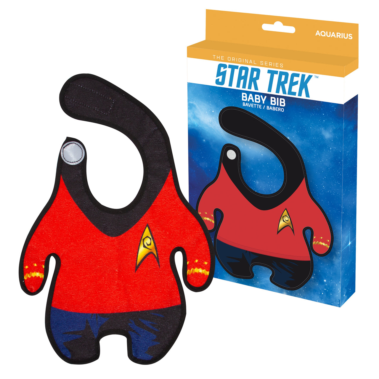 Star Trek Engineering Baby Bib – 6 PC PPK