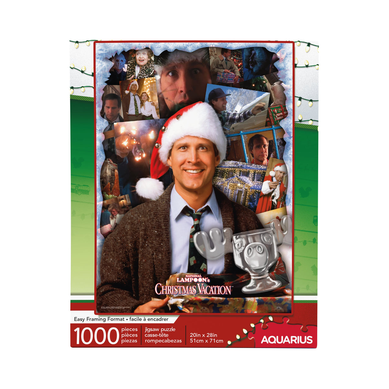 Christmas Vacation 1000 Piece Jigsaw Puzzle – 3 PC PPK